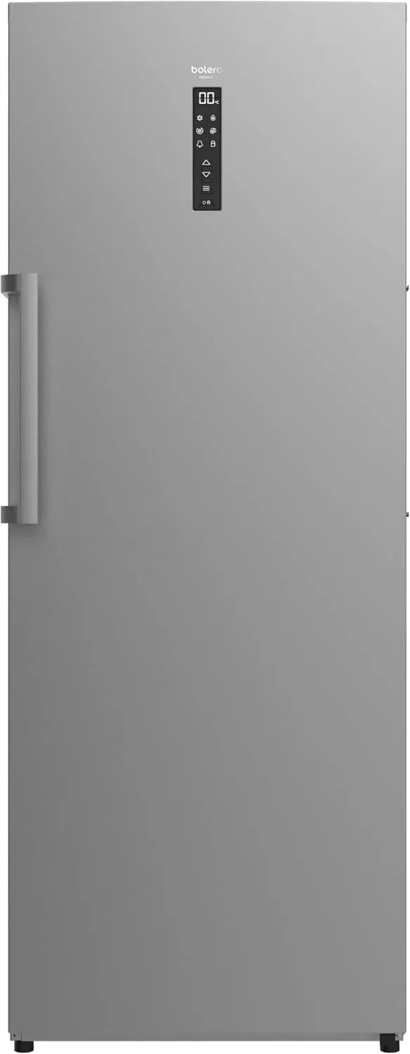 Cecotec zamrażarka, Bolero CoolMarket UF, 380 l, No Frost, Inverter, Stal nierdzewna, Szafa na zamrażarkę, Oszczędność energii, Ekran sterowania