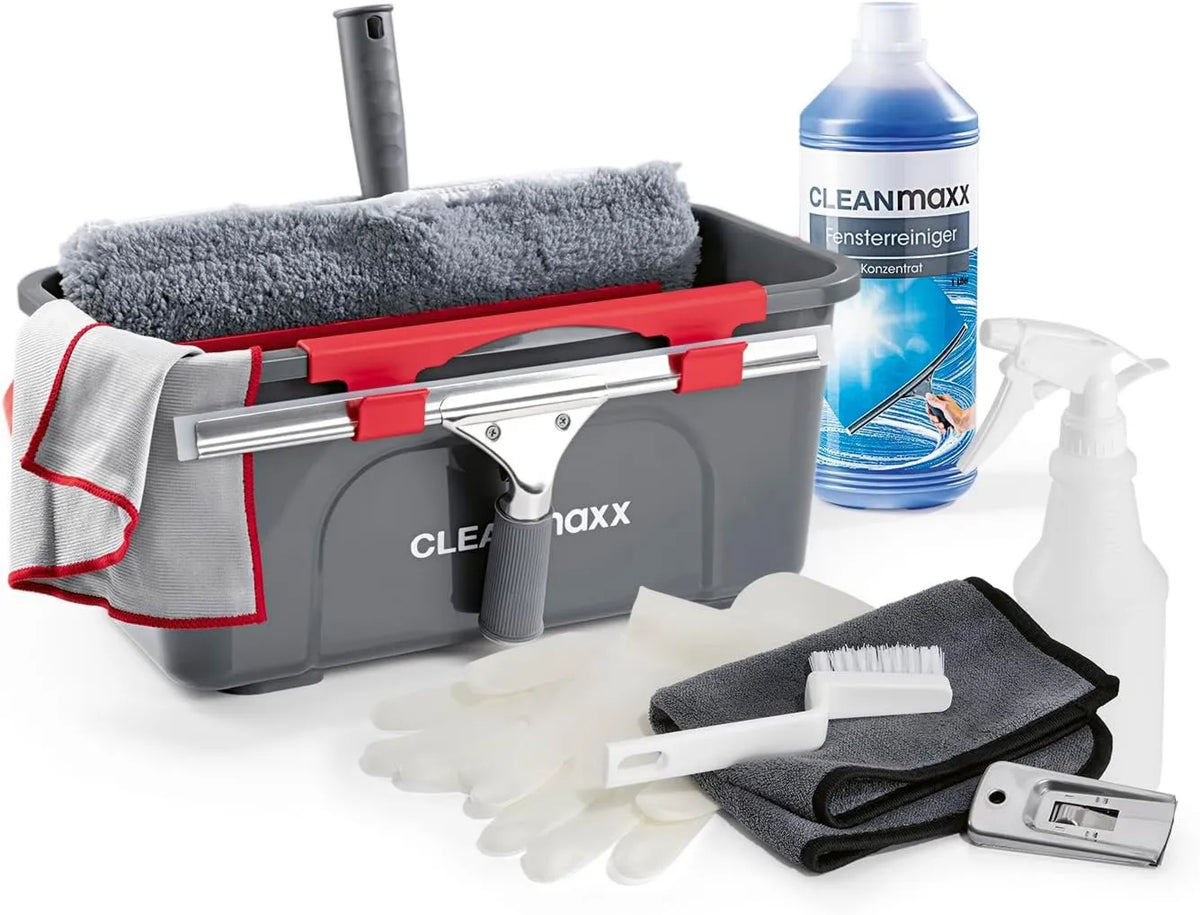 CLEANmaxx, szkło elektryczne do czyszczenia, profesjonalne, 13 sztuk, szkło, do domu
