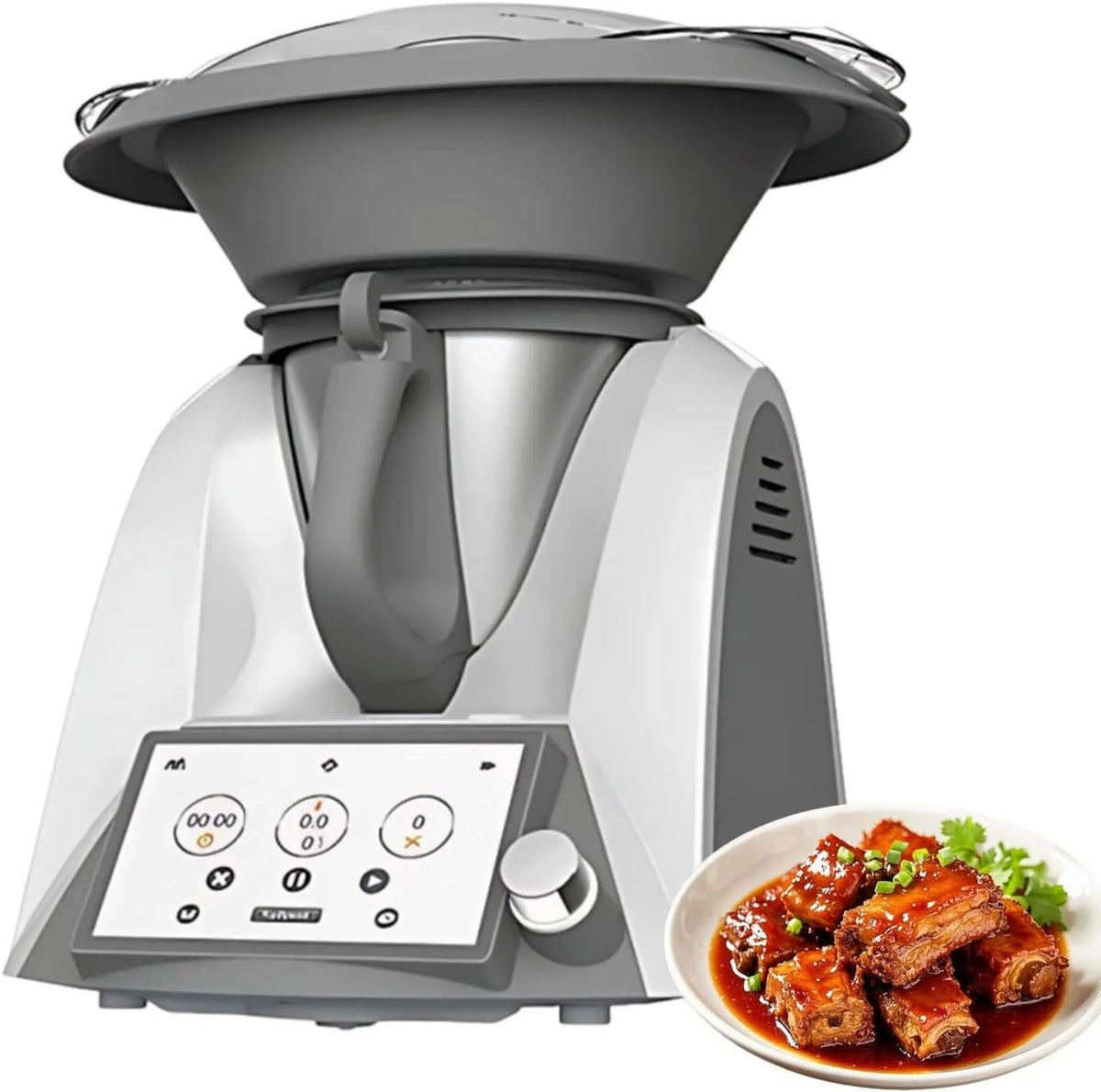 KAIKAFEI robot kuchenny, Kuchnia, 3 l, dotyk, Wi-Fi, nowoczesna kuchnia z wbudowaną równowagą