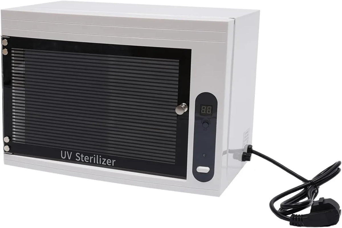 KAUITOPU, Sterylizator UV 10, Szafa, aparatura do sterylizacji elektrycznej, Szafa do czyszczenia UV i dezynfekcja, 10 l, licznik, funkcja ogrzewania