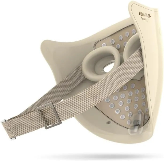 NENO, Anty-aging & Opieka nad skórą, Beauty Alva Maska twarzy LED, Lekka terapia Maska z 4 Wave Length, 220 LED, 3 Mody, USB- C