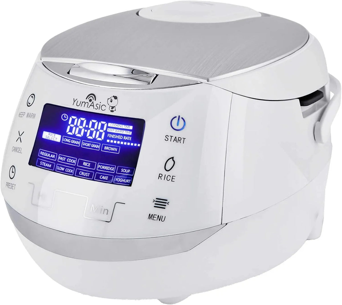Multicooker, 1,5 l, 8 filiżanek, sterowanie dotykowe, 6 funkcji Multicook, wyświetlacz LED Motouch, 220-240V EU Power