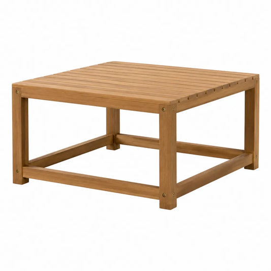 Drewniany stolik ogrodowy z drewna tekowego 60x60 cm