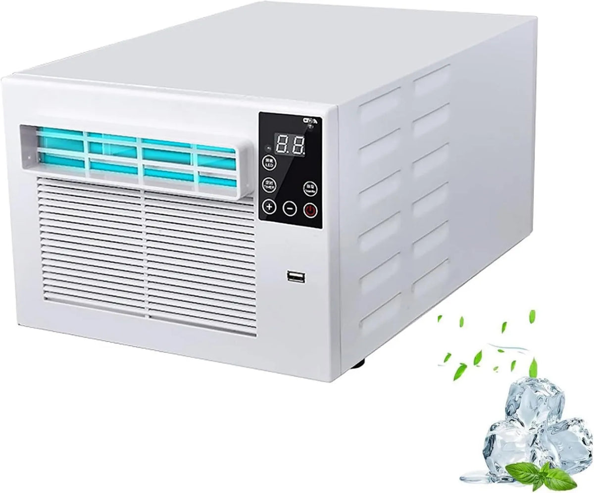 Generic, 3- in-1, 45 dB, Przenośny agregat klimatyzacyjny z wentylatorem 3 w 1, 45 dB System chłodzenia hałasem
