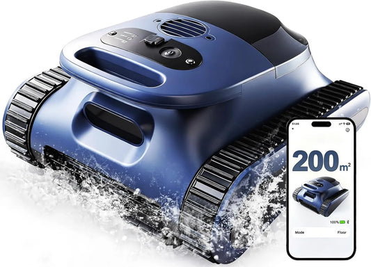 EVERCROSS BOT, IPX8 Robot czyszczący basen, Filtr, 18.1 m3 / h, IP65, bezprzewodowy