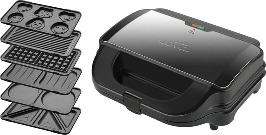 ETA gofrownica / opiekacz, I 900 elektryczne wafler, Aparat, 900 W, grill, powłoka non@-@ stick, do łatwego czyszczenia bez spalania I 900 W I gofrownica g