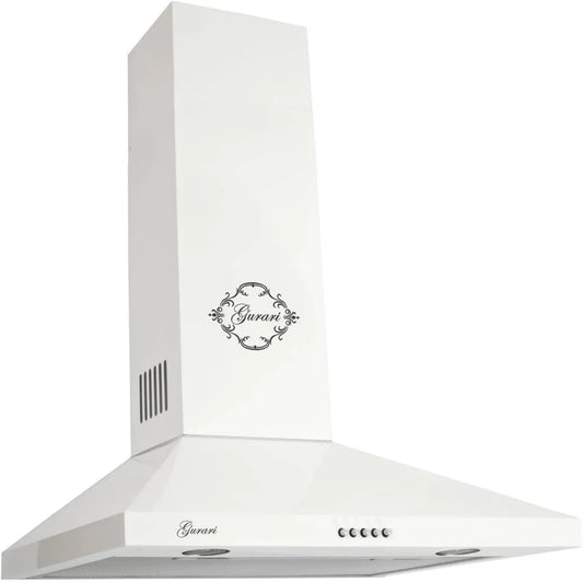 Gurari okap kuchenny, Okap odkurzacza, 60 cm, 1000 m3 / h, oświetlenie LED, instalacja ścienna m3/h