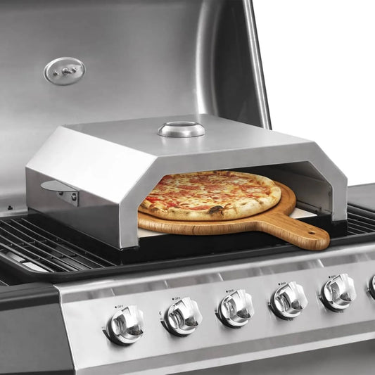 ShGaxin, Elektryczny piec do pizzy, plener, piekarnik do grillowania, węgiel, piekarnik do pizzy z ceramicznym kamieniem do grillowania gazu węglowego