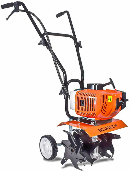 BOUDECH Motobinator glebogryzarka 2-suwowa kompaktowa 52 cm3 i 1,2 KM Szerokość robocza 30 cm, 300 mm
