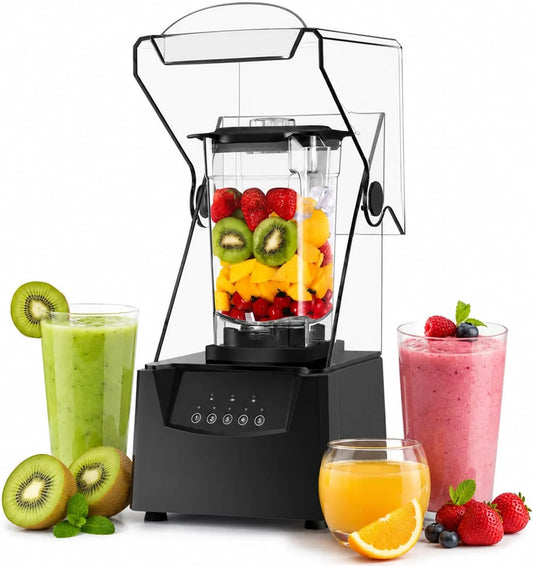 lilishangmao blender kielichowy, Mikser, 1.8 l, 200 W, 5 programów, profesjonalny, Bar
