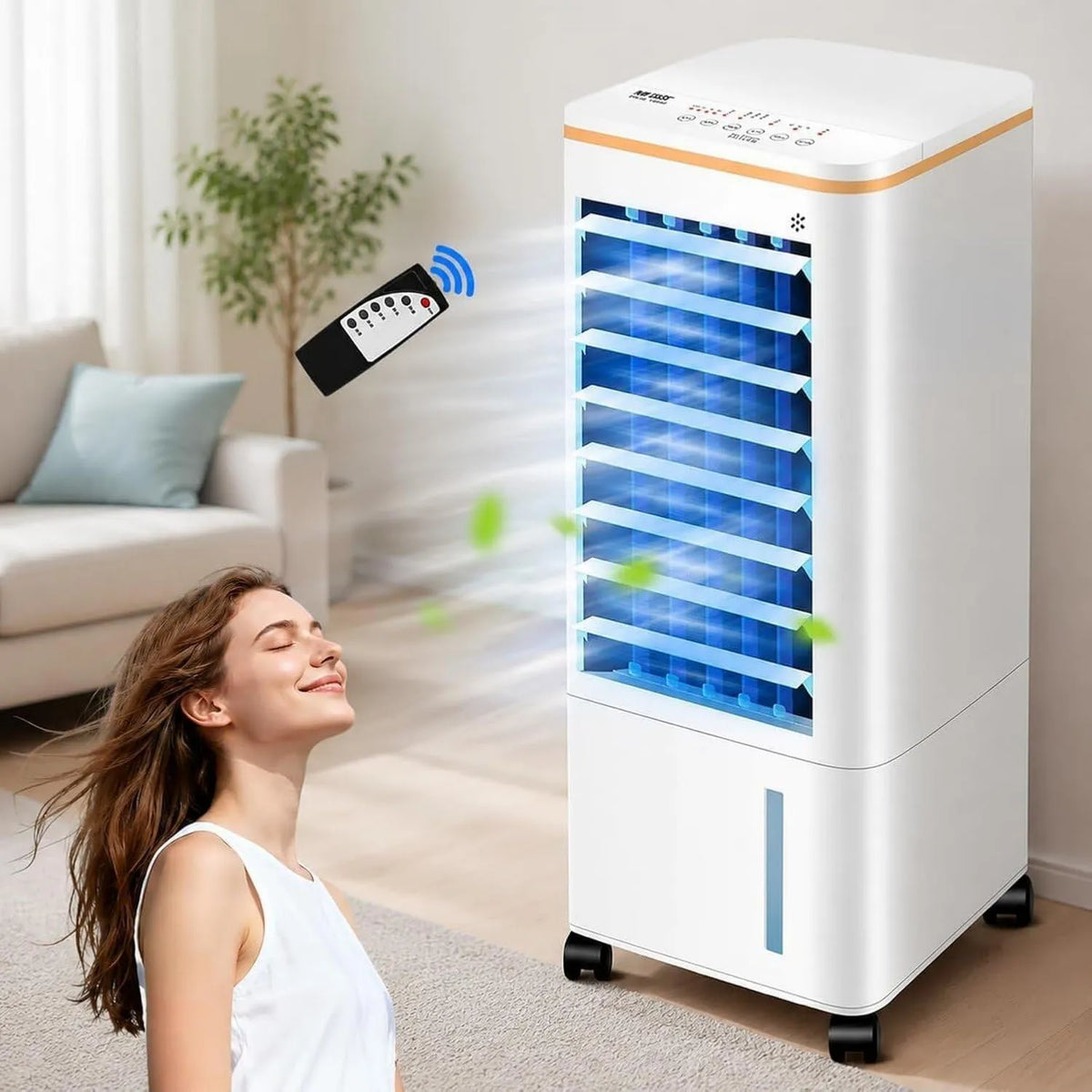LCAIHONG, Klimatyzator, przenośne, ciche, Compact Air Cooler for the House