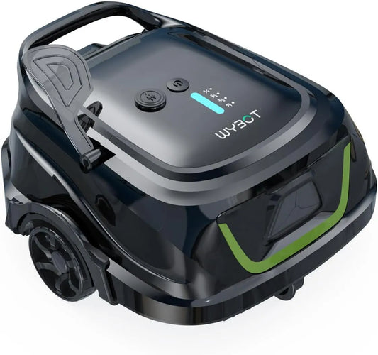 WYBOT, A1p Robot, robot czyszczący basen, bezprzewodowy, zielony, do off- Sol i płyty