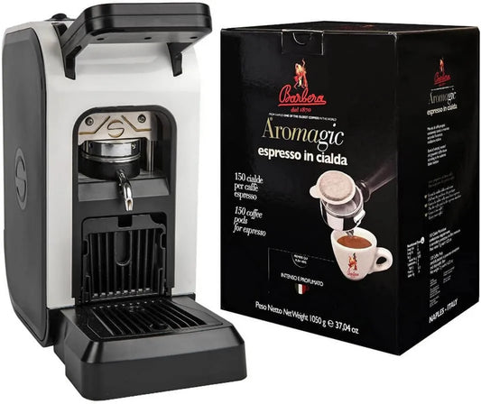Ekspres do kawy, Barbera ekspres do kawy Spinel 'Ciao' + Aromagic 150 kompostowalnych kapsułek