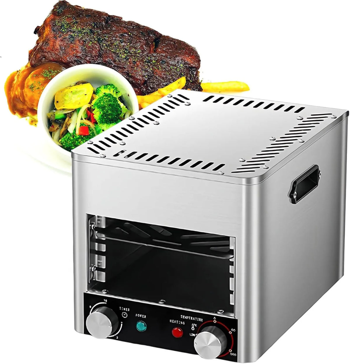 IYUESQ grill elektryczny, Piec elektryczny, 220 V, licznik, profesjonalny