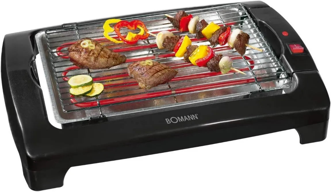 Bomann grill elektryczny, BQ1240CB Grill, Grill, Czarny