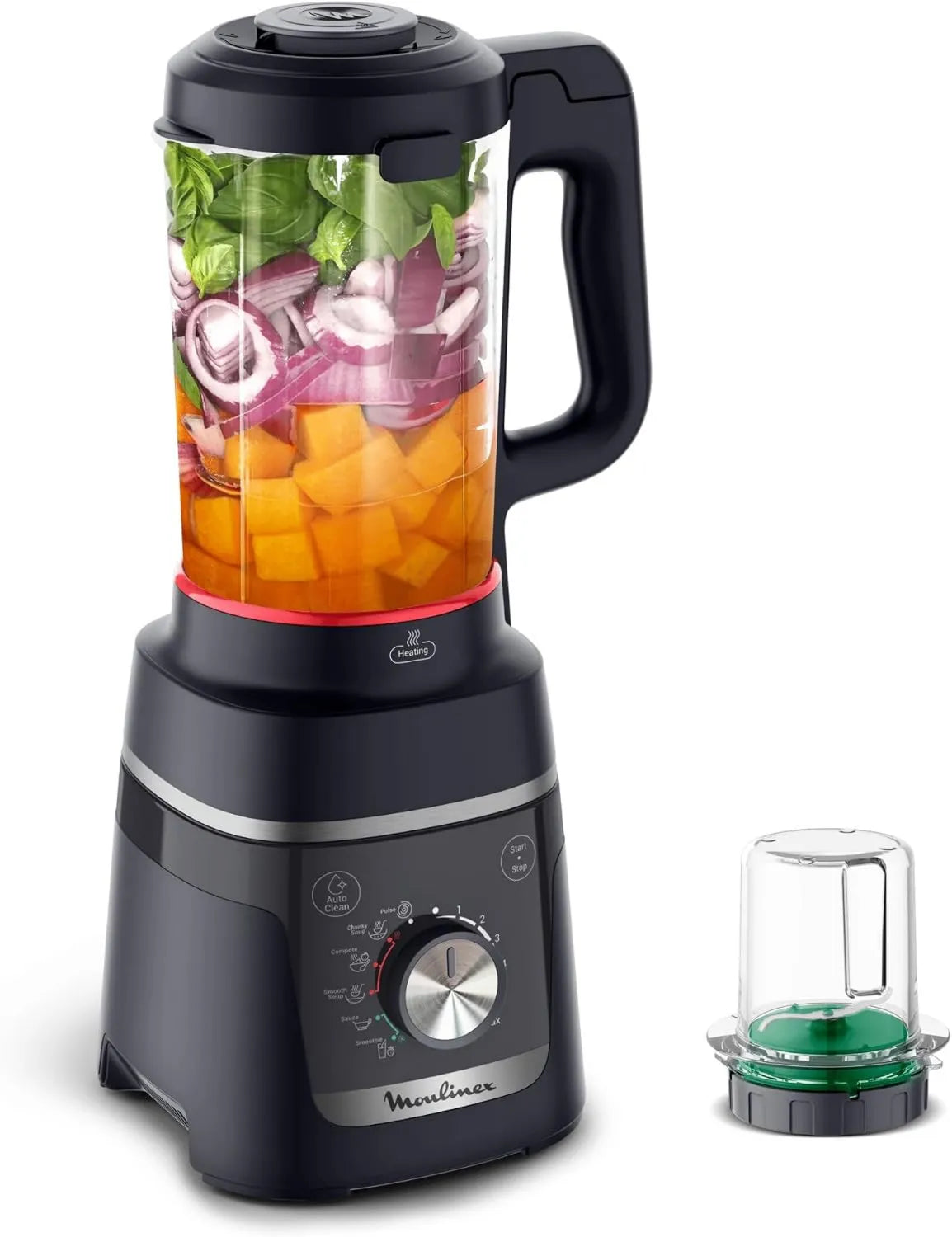 Moulinex, Blender, 1000 W, 5 programów samochodowych, 6 prędkości + Puls