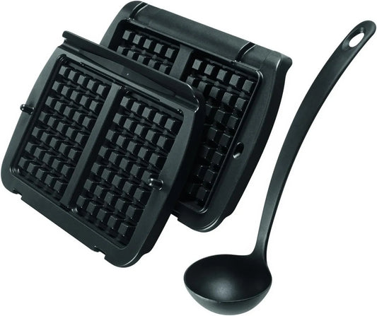 Tefal gofrownica / opiekacz, XA7248 OptiGrill, tłoczona płytka do wstrzykiwacza OptiGrill, czarna