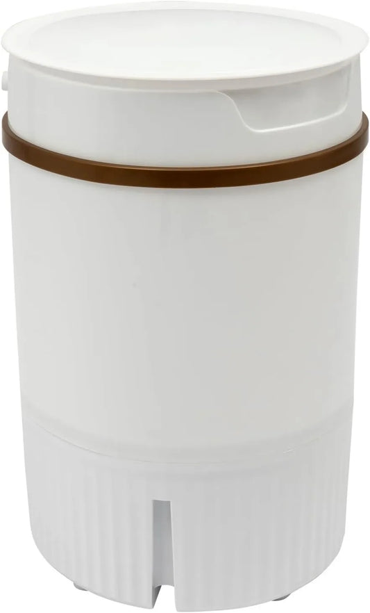 Alnemy pralka, 5 l, mobilna, kemping, biały, 5 litrów, bielizna, podróże, dom, akademików, skarpetki